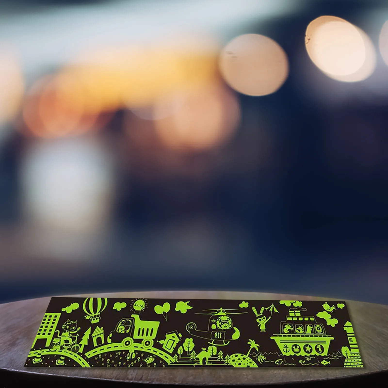 

New Kid 30 Pieces Luminous Vehicle Transportation Paper Puzzle Parent-child Interactive Educational Toys