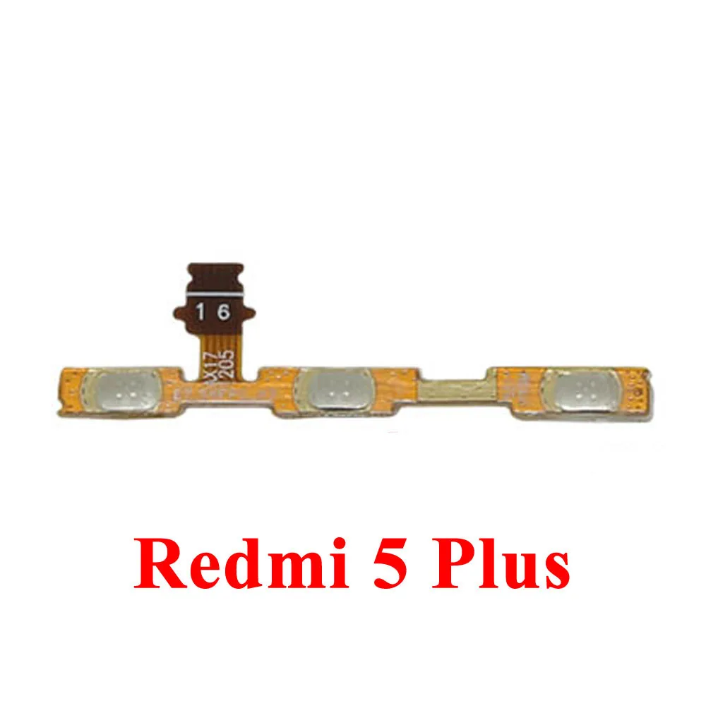 Кнопка включения и выключения громкости гибкий кабель для Xiaomi Redmi 3S 4A 5 Plus Note 2 5A 4 3