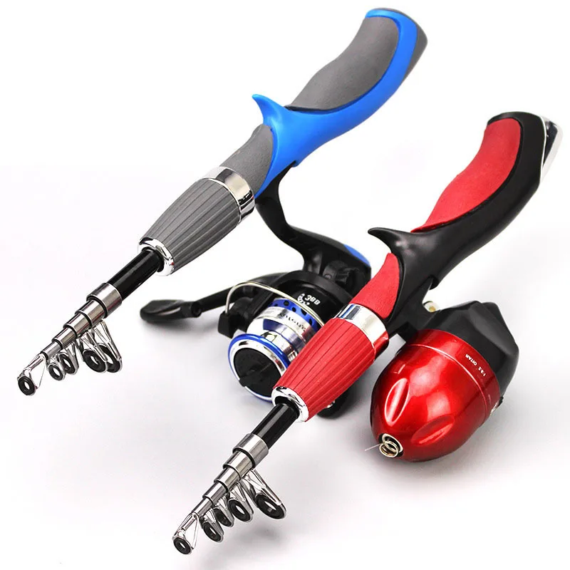 Искусственные зимние удочки из углеродного волокна удочка и катушка для ловли