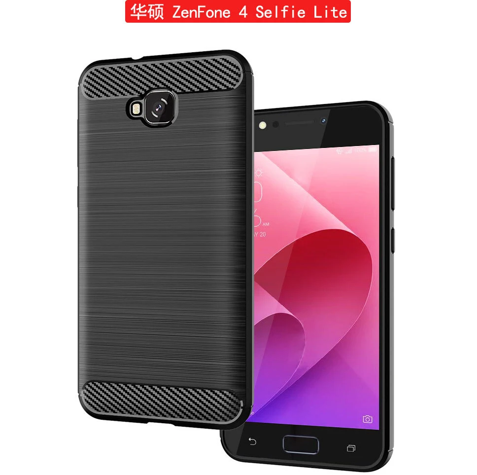 Чехол из углеродного волокна для Asus Zenfone 4 Selfie Pro ZD552KL ZB553KL ZD553KL AR ZS571KL V V520KL Ares ZS572KL