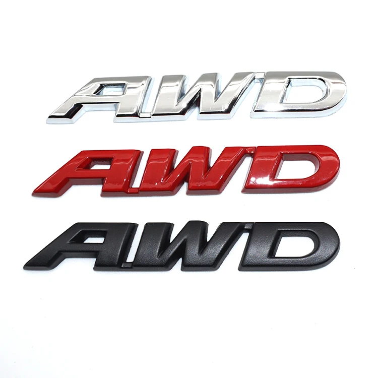3D автомобильный Стайлинг хромированный металлический AWD стикер для Kia Ceed Sorento