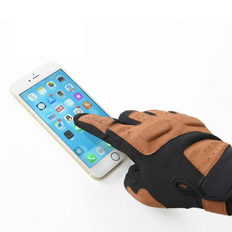 Мотоциклетные Перчатки для сенсорного экрана дышащие унисекс перчатки с