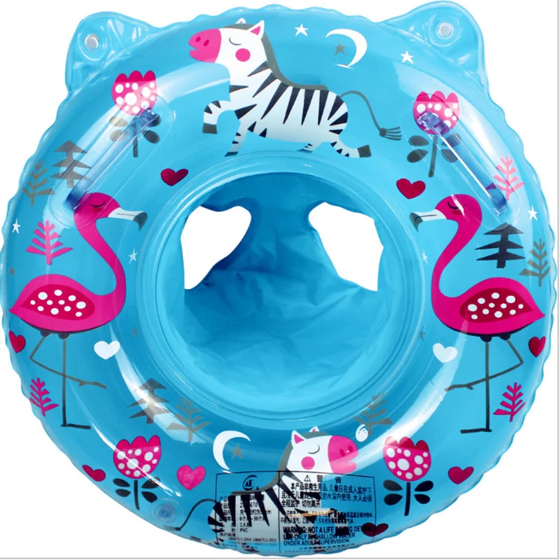 

Inflatable baby child handle safety seat floating ring raft bed floating ring playing toy swimming pool swimming ring
