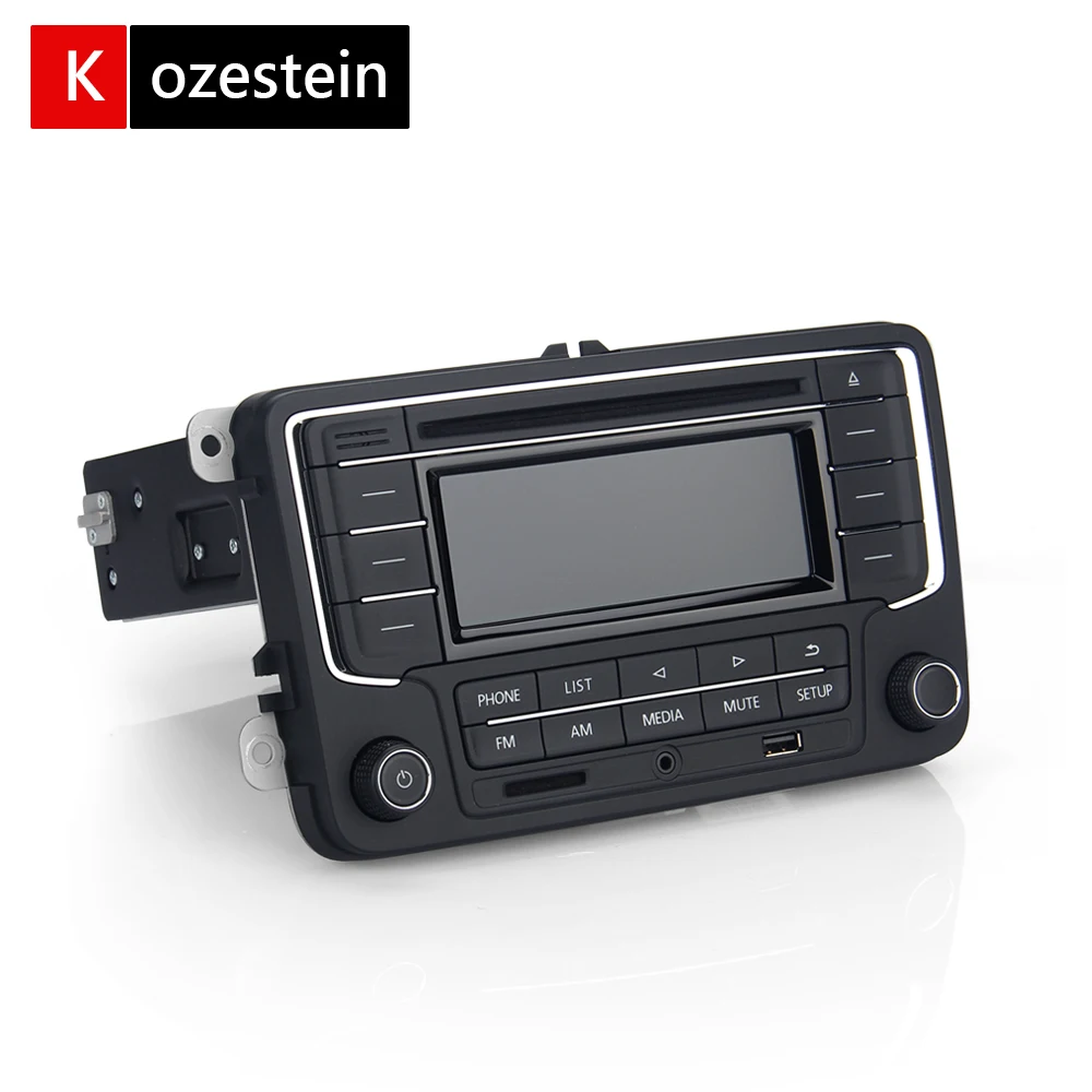 Автомобильный радиоприемник RCN210 CD плеер USB MP3 AUX Bluetooth для VW Golf Jetta MK4 Passat B5 Polo RCN