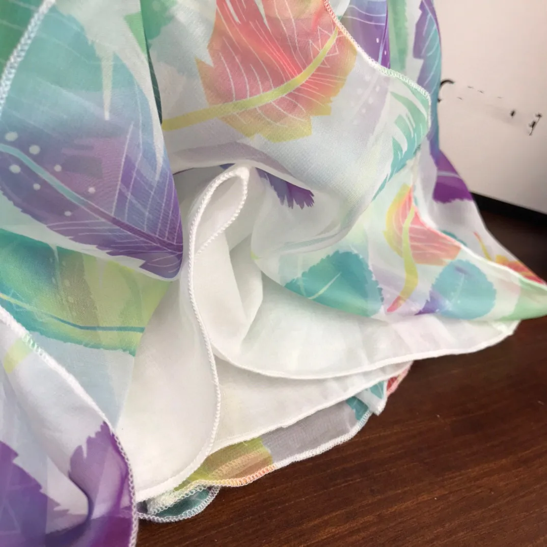 

2021 Summer new screen printed cotton lined high end brand girl's dress 2468 years old Y