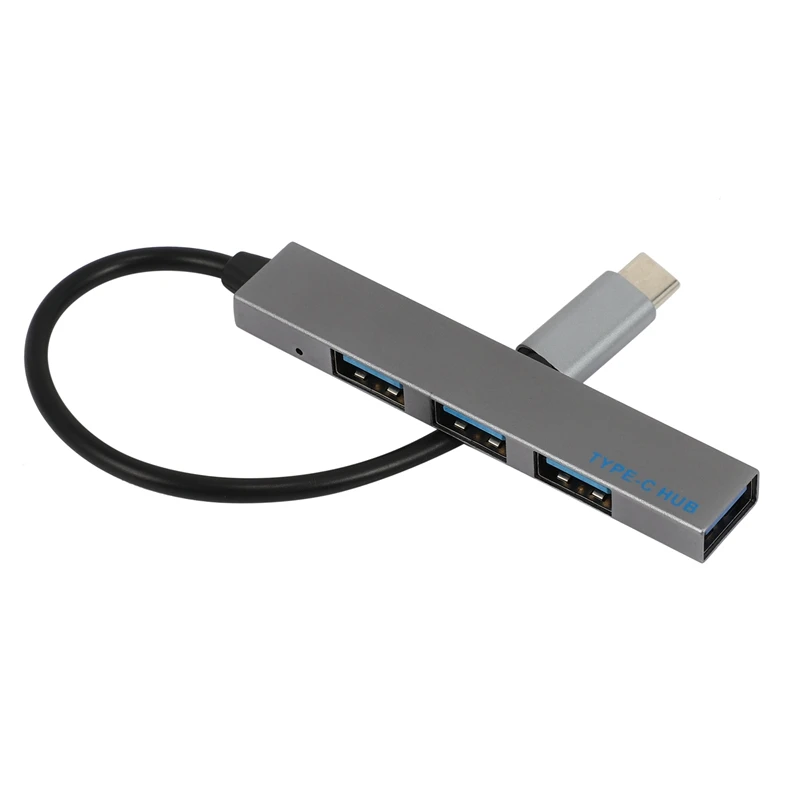 4 в 1 usb-хаб Тип-C USB-C адаптер с USB 3 Порты и разъёмы для Pro T-809A |