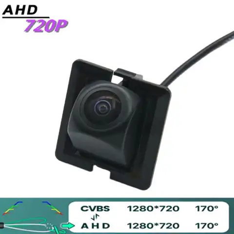 Камера заднего вида AHD 720P/1080P «рыбий глаз» для автомобилей Toyota Land Cruiser Prado LC150 LC120 2010 ~ 2017 Prado 150 2010