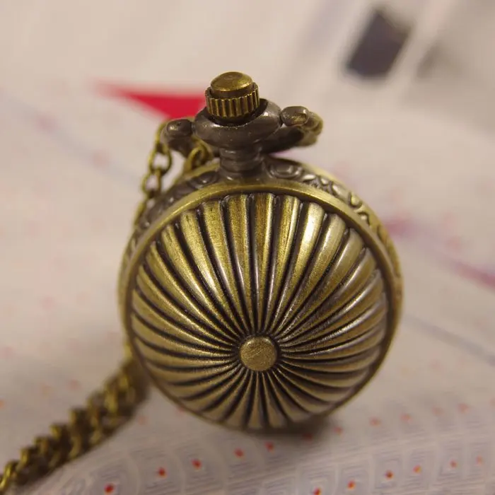 Карманные кварцевые часы wp044 1 шт./лот в стиле стимпанк винтажные горячая