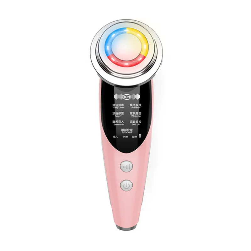 

7in1 RF EMS Radio Mesotherapy Electroporation Lifting Beauty LED Photon Face Skin Rejuvenation Remover Wrinkle Radio Frequency