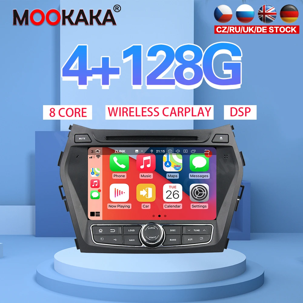 

Автомобильный мультимедийный DVD-плеер на Android 10, 128 ГГц, для Hyundai IX45 2013-2018, автомобильное радио, аудионавигация, автомобильное стерео, IPS экран, ...