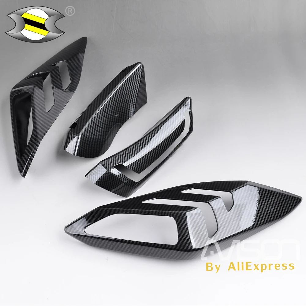 Чехол для XMAX300 из углеродного волокна с цветной фиксацией света Xmax 300 250 Передняя