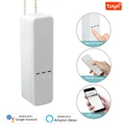 Умные Wi-Fi занавески Tuya, рулонные занавески для рольставни с электроприводом, двигатель Smart Life, автоматическая система управления занавесками