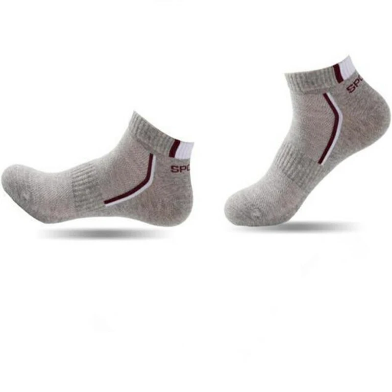 Модные летние мужские спортивные носки короткие для бега уличные Дышащие