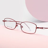 half rim metal frame glasses female fashional business style myopia spectacles women eyewear full rim alloy prescription eyewear