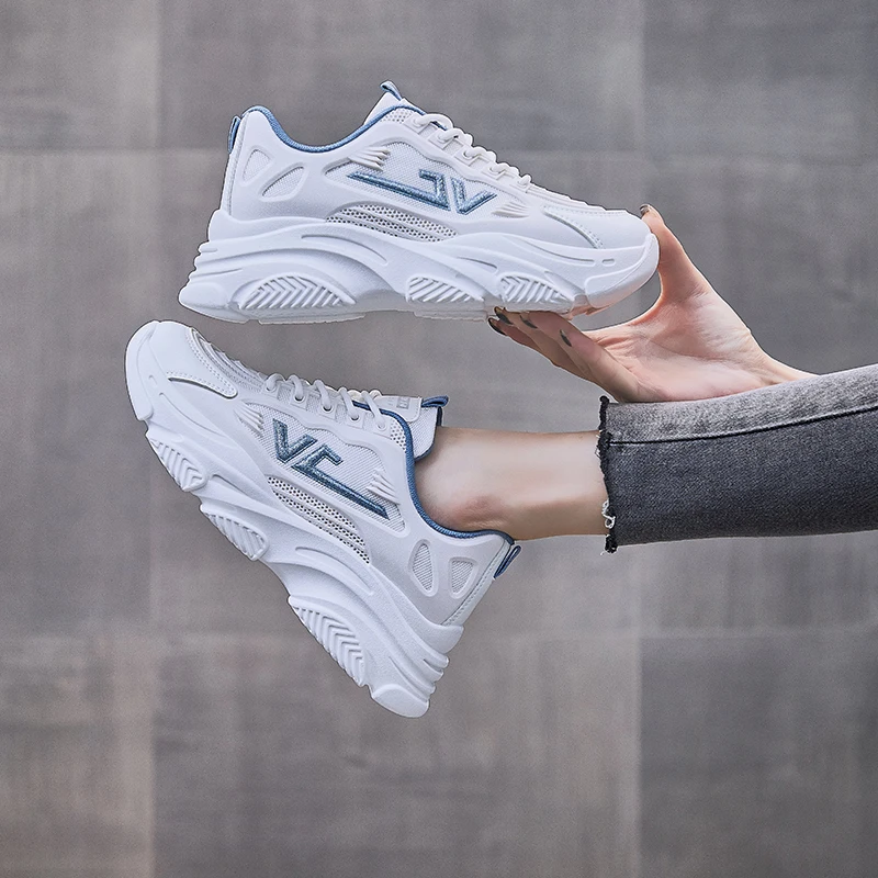 

2021 autumn new Korean style student versatile casual sports shoes women's fashion running shoes women's fashion dad shoes