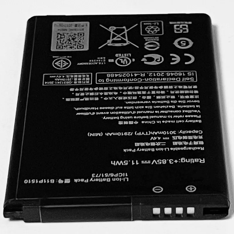 Аккумулятор 3 85 В 3010 мАч B11P1510 для ZenfoneGo TV ZB551KL X013D X013DA X013DB X013DC | Мобильные телефоны и