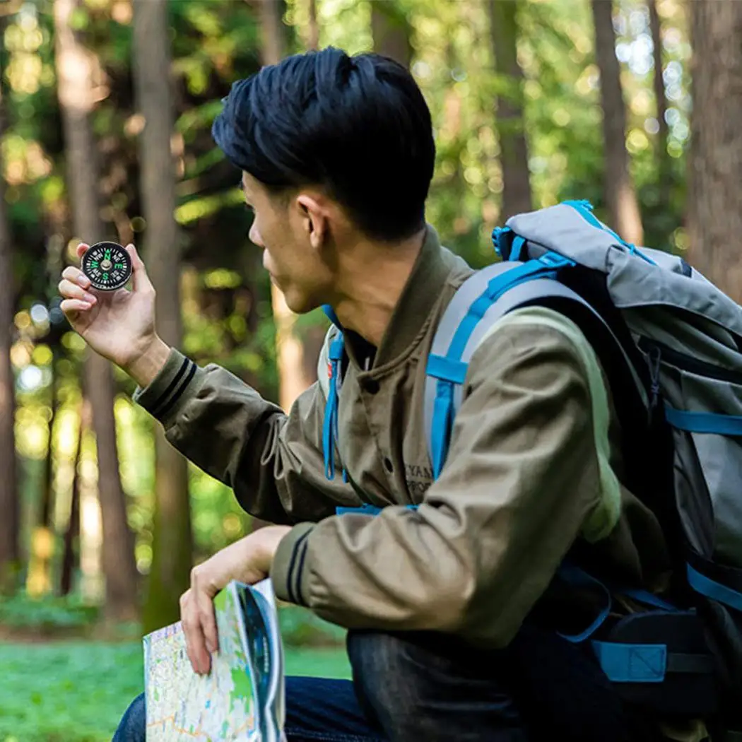 Портативный мини-Компас Открытый Многофункциональный направляющий инструмент