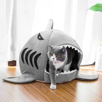 dog house shark for large dogs tent cotton small dog cat bed puppy house pet product blue furniture comfortable puppy house