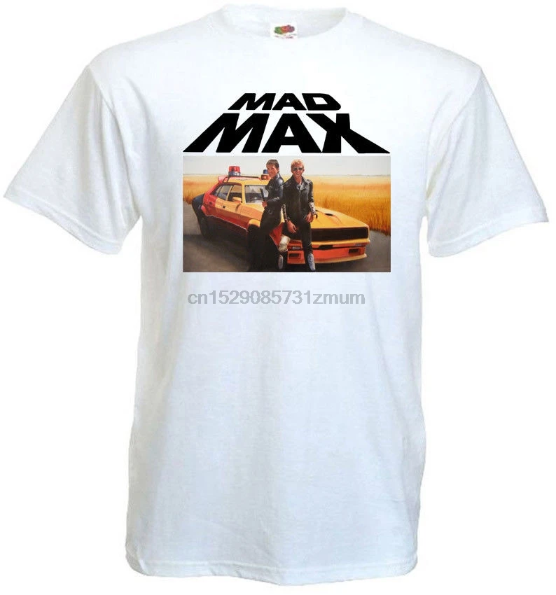 Mad Max I V6 футболка белый постер фильмов все лето новые мужские модные бренды