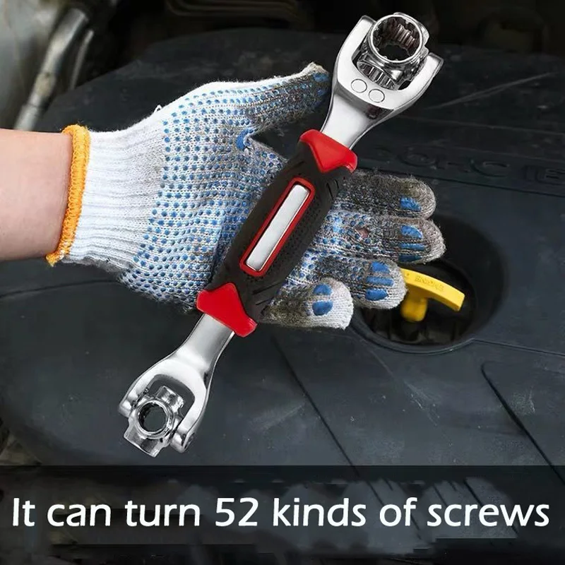 

Germany eight in one multifunctional universal car repair hexagonal socket wrench combination cross wrench tool alloy forging