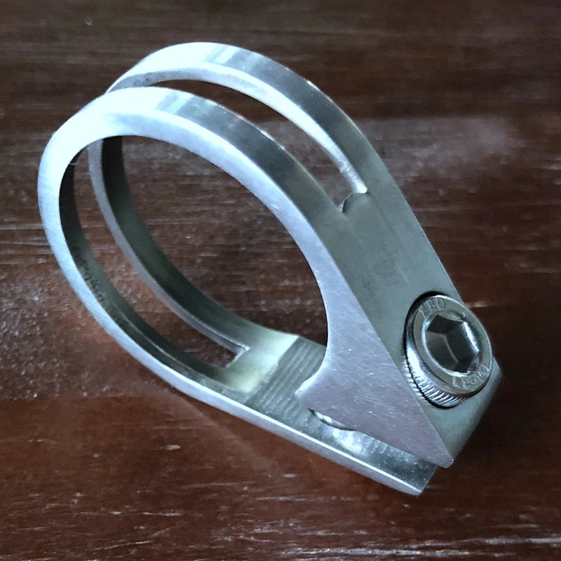 Зажим для сидения велосипеда винты из титанового сплава зажим сиденья горного |