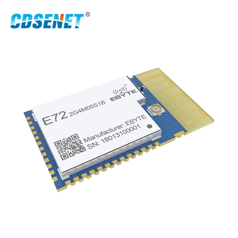 

Bluetooth 2.4GHz RF Module CC2640 ibeacon BLE4.2 Low Energy Transmitter Receiver for Smart Home Temperature Sensor E72-2G4M05S1B