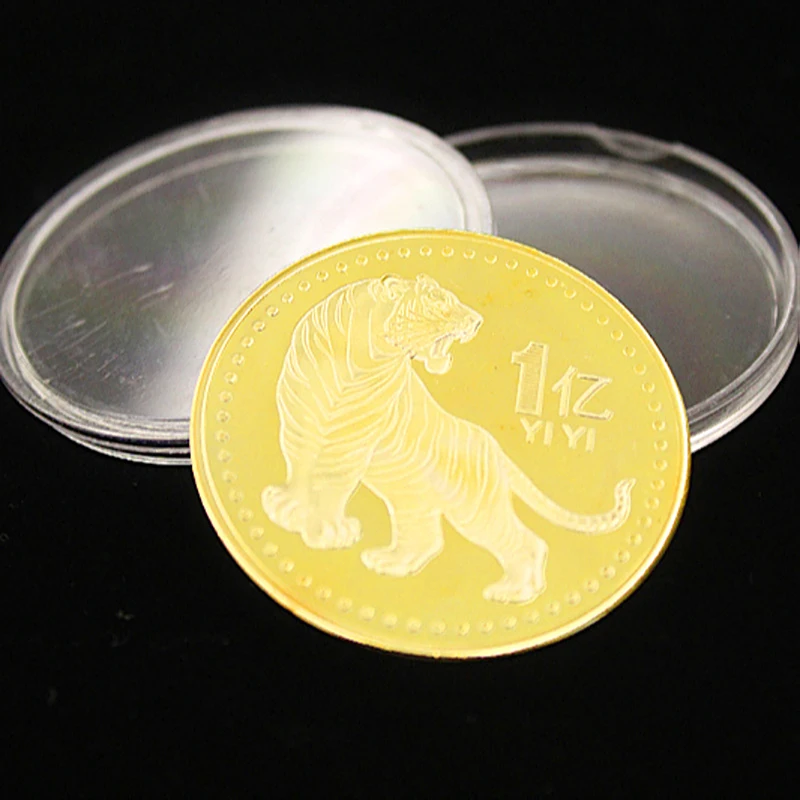 

2022 China New Year Tiger Year Original Commemorative Coin Bimetal Collection
