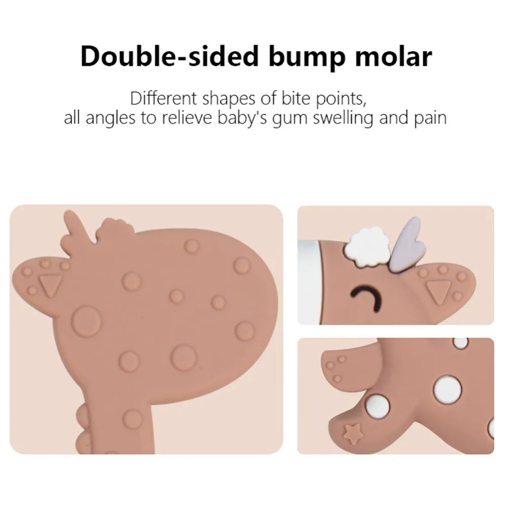 

Superior Quality Silicone Infant Teething Toy Baby Teeth Personalized Non-Toxic For Babies 0-6 Months Tempted 180 C Q Soft