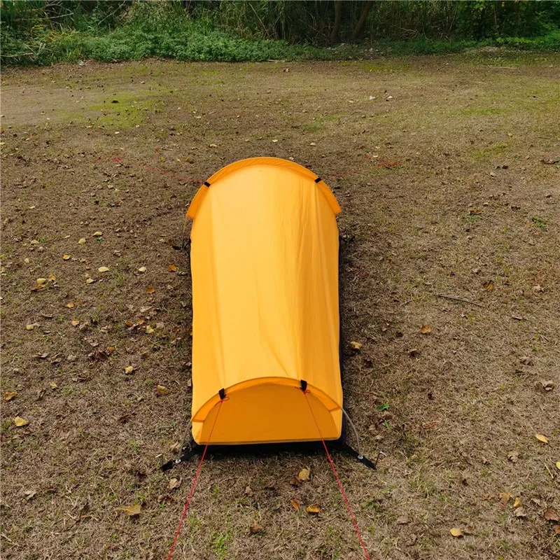 Сверхлегкая двухслойная палатка на одного человека для пешего туризма