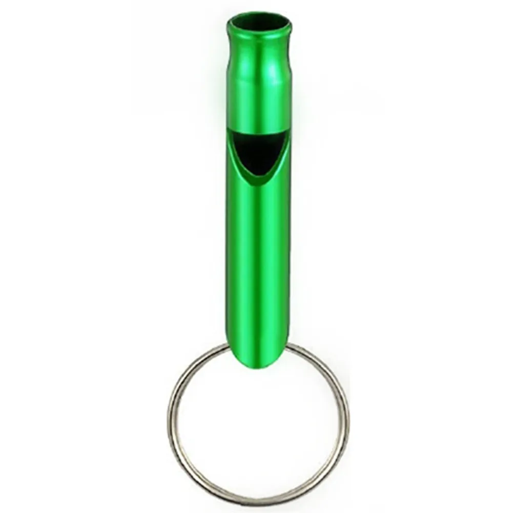 

Hot Sale Whistle Hiking Keychain Aluminum Alloy Distress Feeding Helper