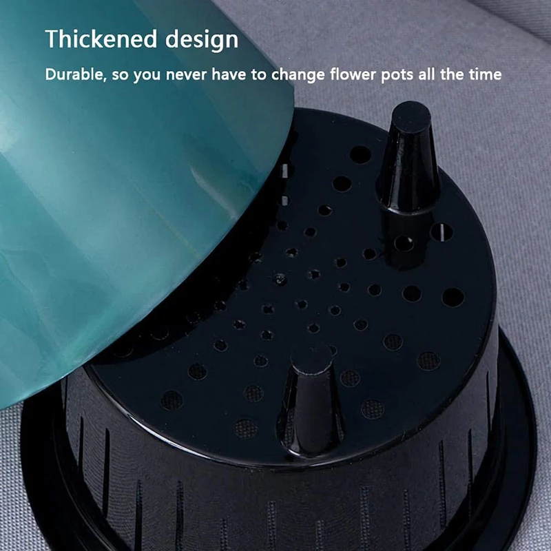 Цветочный горшок автоматический поглощающий воду пластиковый для растений