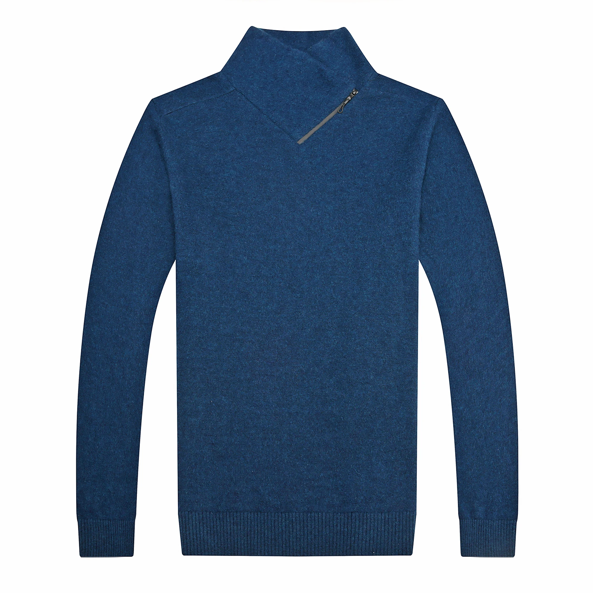 UCAK Brand Turtleneck Sweaters Men Zipper Casual Streetwear Pure Merino Wool 2020 New Arrival Spring Autumn Fashion Trend U3156 | Мужская