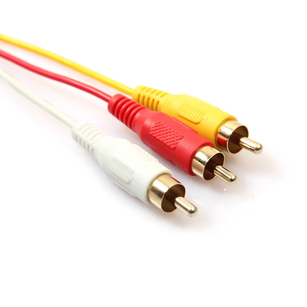 Ouhaobin 5 футов/1 м HDMI в 3RCA кабель-удлинитель конвертер адаптер для HDTV DVD папа
