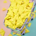 5 шт. мини сделай сам аксессуар смолы Треугольники Форма кусочки сыра Ремесленная игрушки для фотографии
