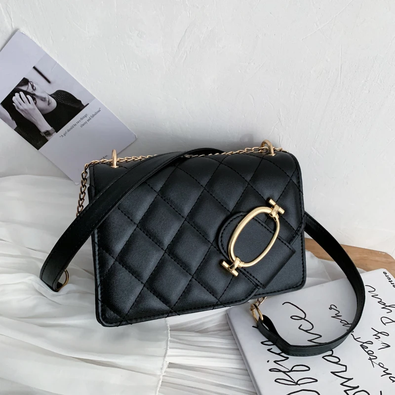 Брендовая женская сумка на плечо с регулируемым ремешком Дамский мессенджер