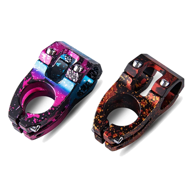 

Mountain Bike Stem 31.8X45mm Aluminum Alloy Painted Riser Hollow Downhill Bicycle Accessories