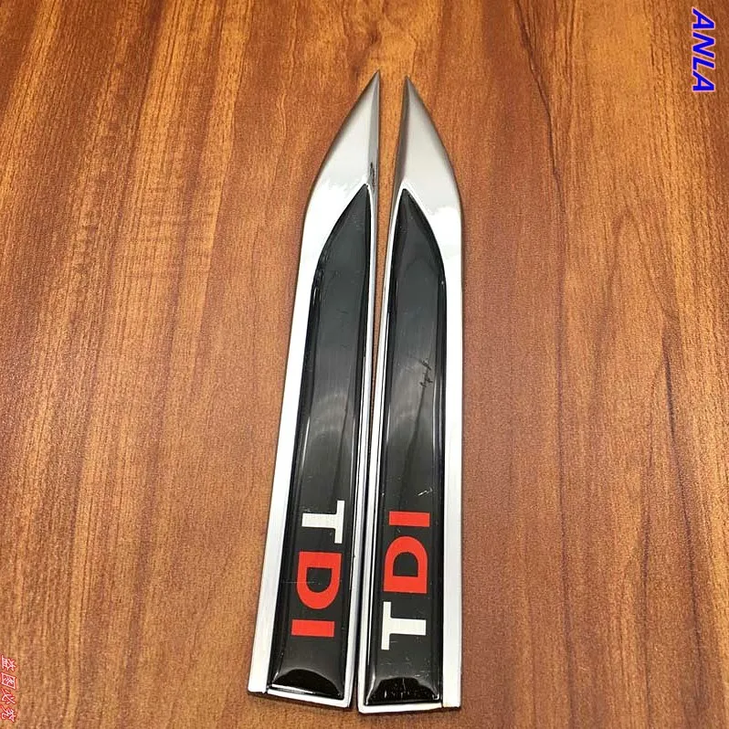 

Car Sticker 3D Metal TDI Fender Decal Emblem Badge Car Styling for VW Golf JETTA PASSAT BORA MK4 MK5 MK6 LAVIDA Lavida Lamando