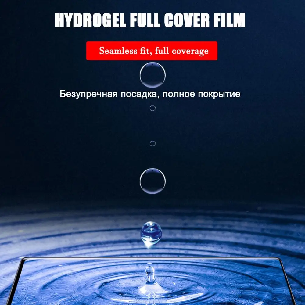 15D Curved Edge Soft Hydrogel Film For Oneplus 7 Pro 5 6 5T 6T Screen Protector Protective Not Glass | Мобильные телефоны и