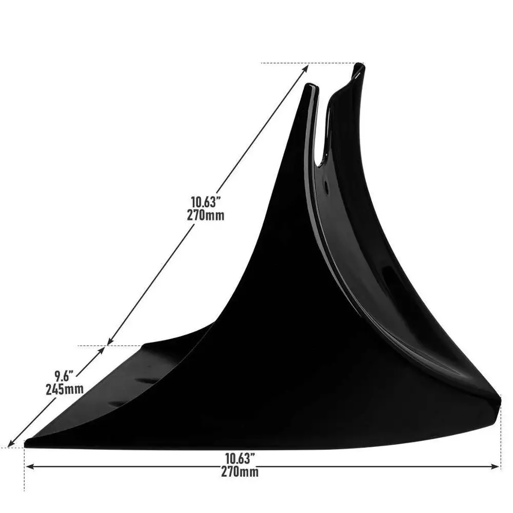 Motorcycle Front Chin Fairing Spoiler Mudguard For Harley Touring Sportster XL V-ROD Dyna Fatboy Softail | Автомобили и мотоциклы