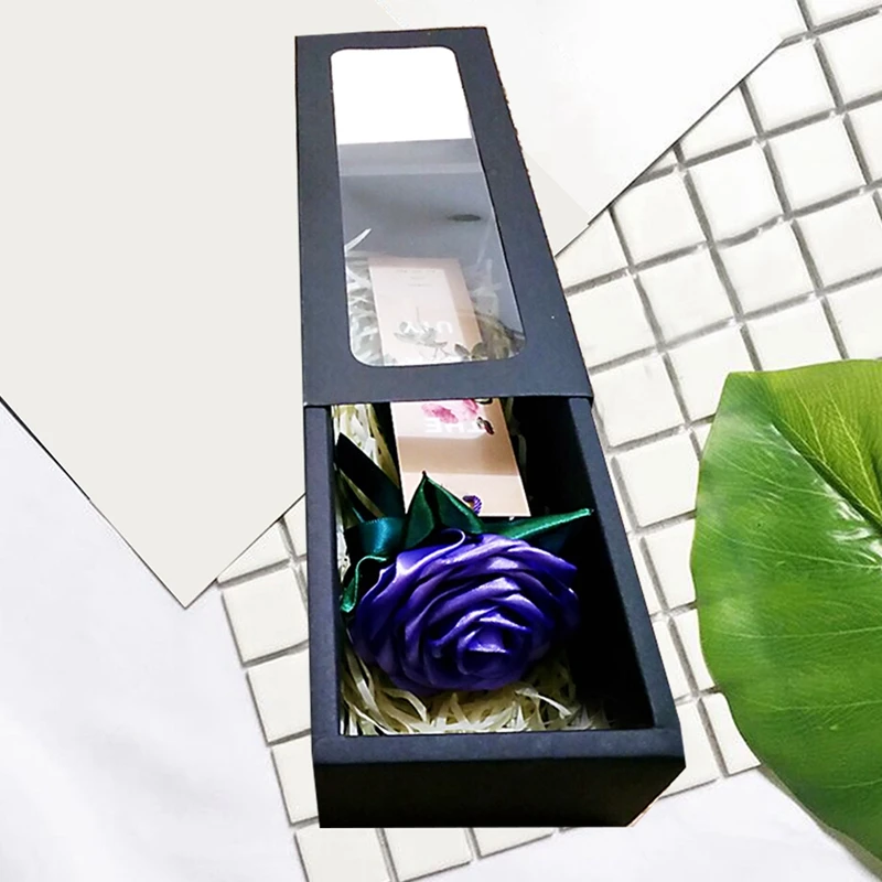 10 шт. полоски из ПВХ коробка крафт-бумаги ящик для окна коровьего скручивания