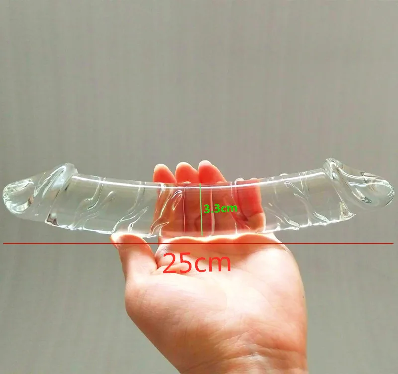 Реалистичный стеклянный фаллоимитатор для женщин секс-игрушки лесбиянок