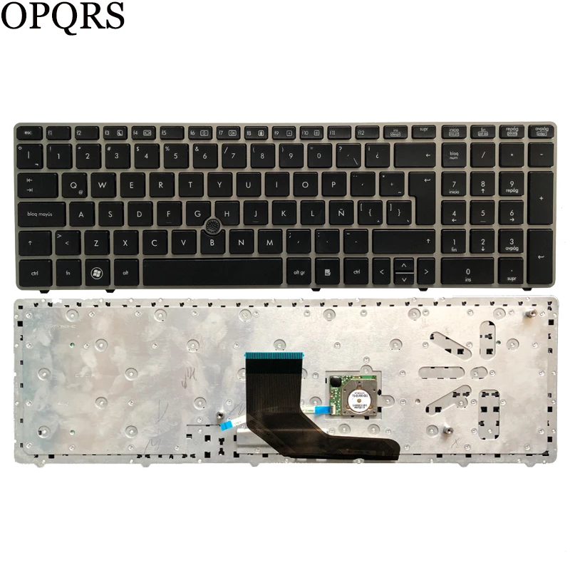 

New Latin/LA laptop keyboard for HP EliteBook 8560p 8570P 8560B 6560b 6565b 6560P 686318-161