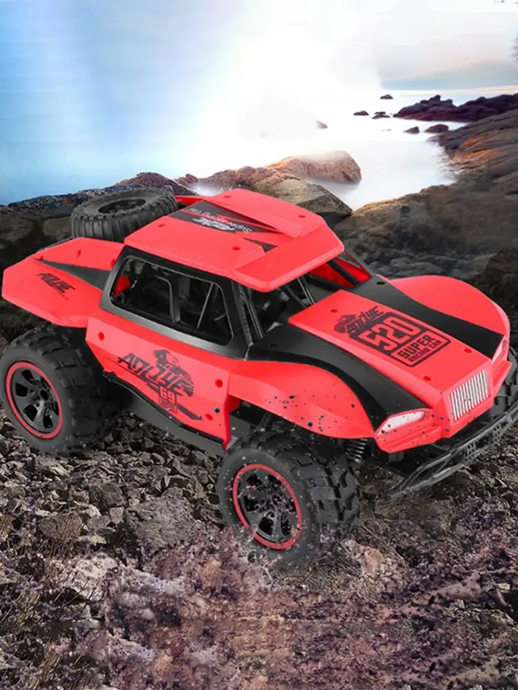 New 25KM/H 1/18 RC Remote Control Car 2WD Waterproof Good Performance Rechargeable Batteries Racing Toy for Children | Игрушки и хобби