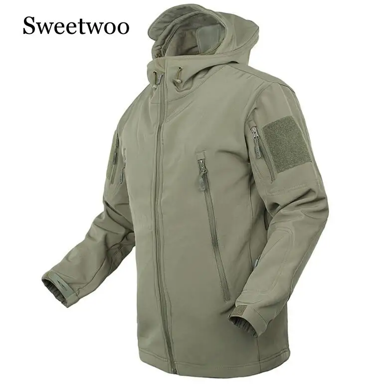 2019 уличная водонепроницаемая куртка SoftShell ветровка для охоты пальто лыж пешего