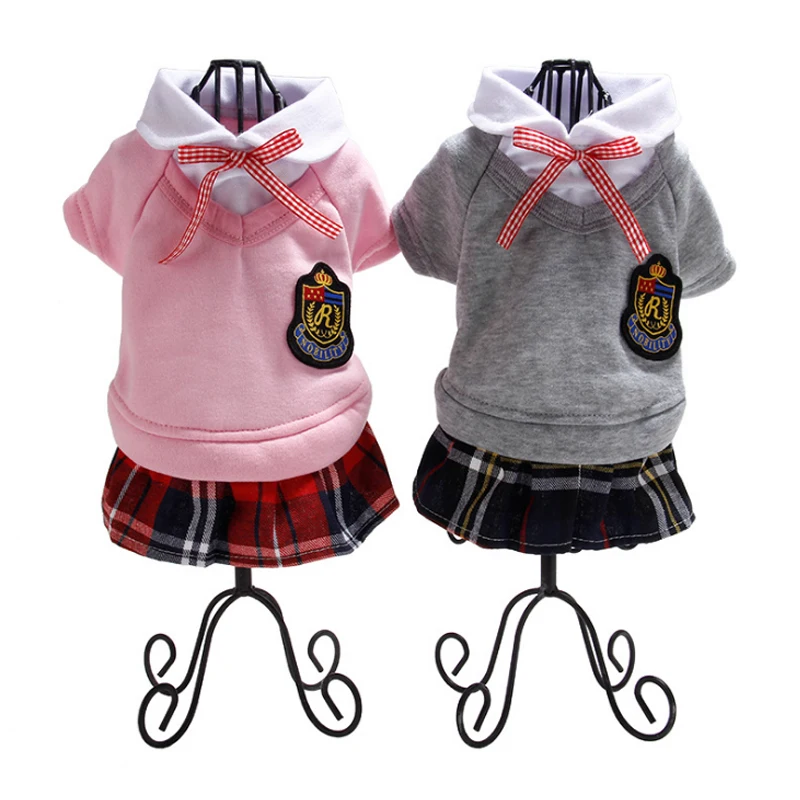 Летняя одежда для собак пары юбка маленьких домашних животных платья юбки костюм