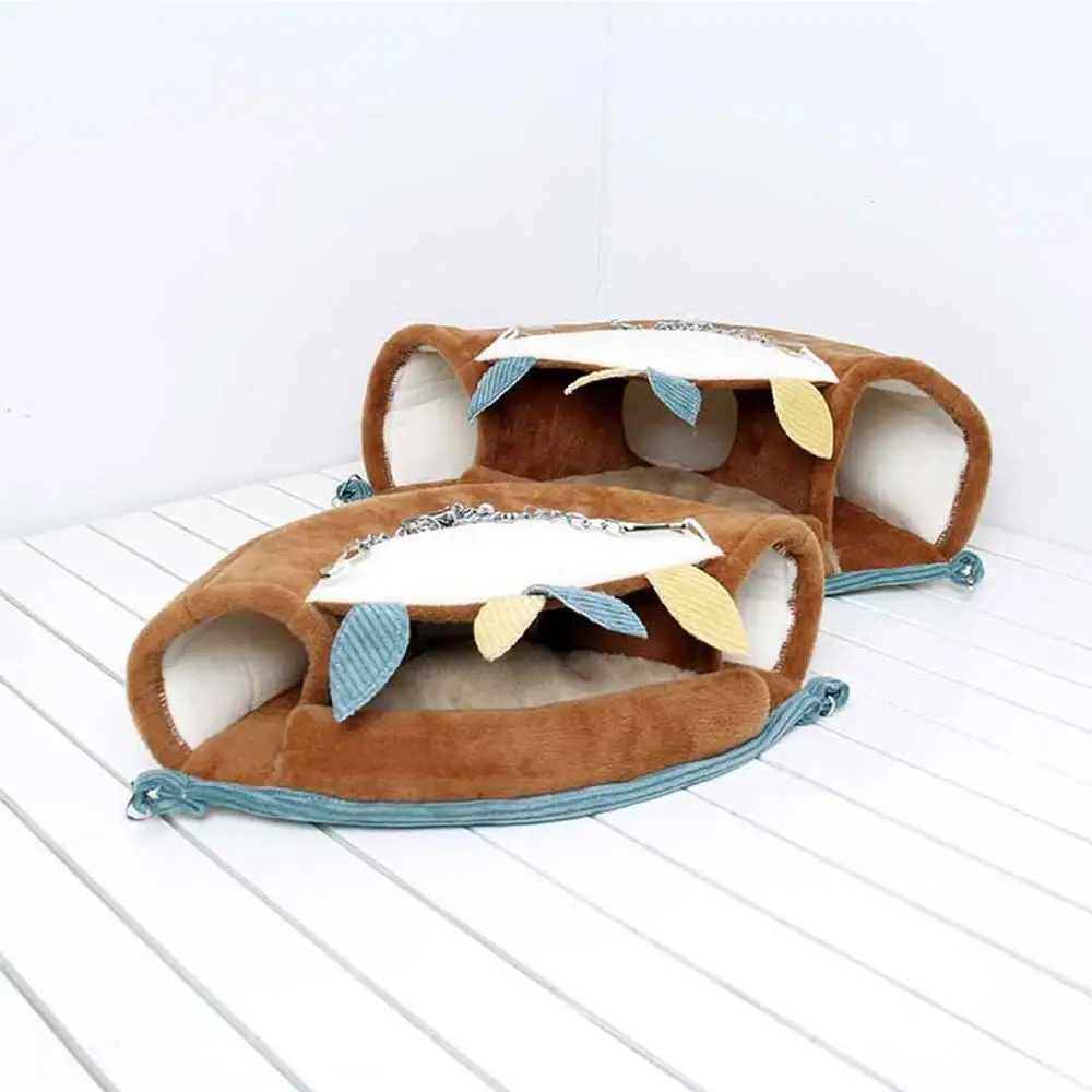 Кровать для маленьких домашних животных клетка птицы дом гамак зимнее теплое