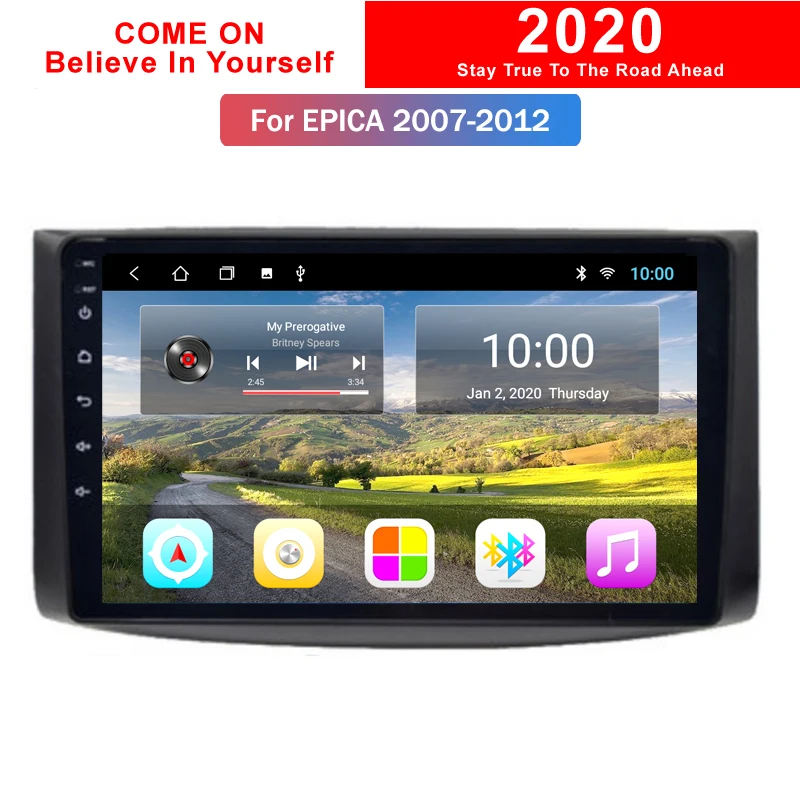 Головное устройство на Android 9 0 для Chevrolet Lova Captiva Gentra Aveo Epica 2006 2011 мультимедийный
