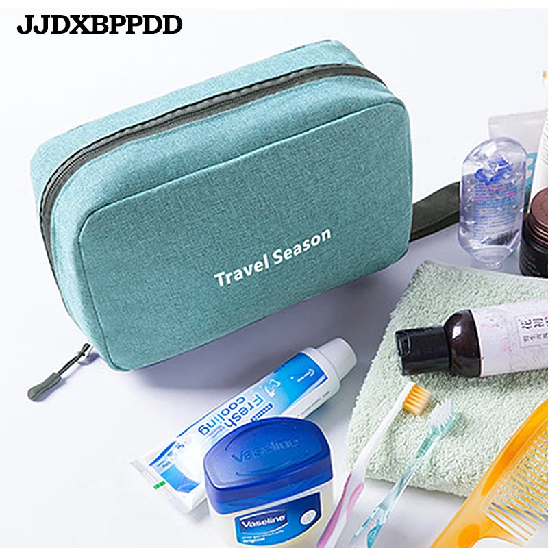 Новая женская и мужская Большая водонепроницаемая косметичка нейлоновая