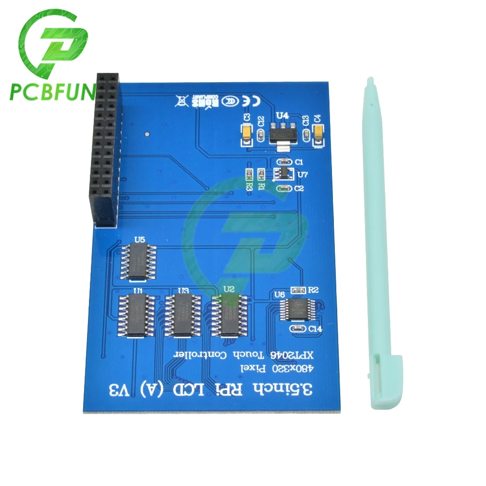 Сенсорный экран 3 5 дюйма для Raspberry Pi 4 TFT RPI LCD (A) V3 сенсорный дисплей модуль 320x240