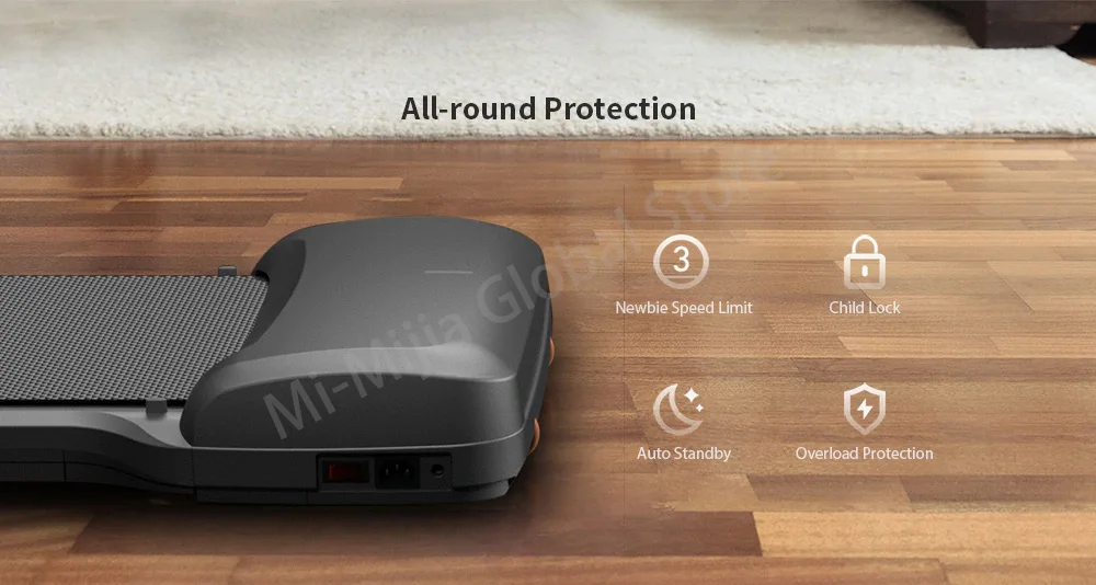 Xiaomi WalkingPad C1 сплав версия Смарт приложение управление складной коврик для ходьбы беговая дорожка мини ультра-тонкий прогулки фитнес-машина